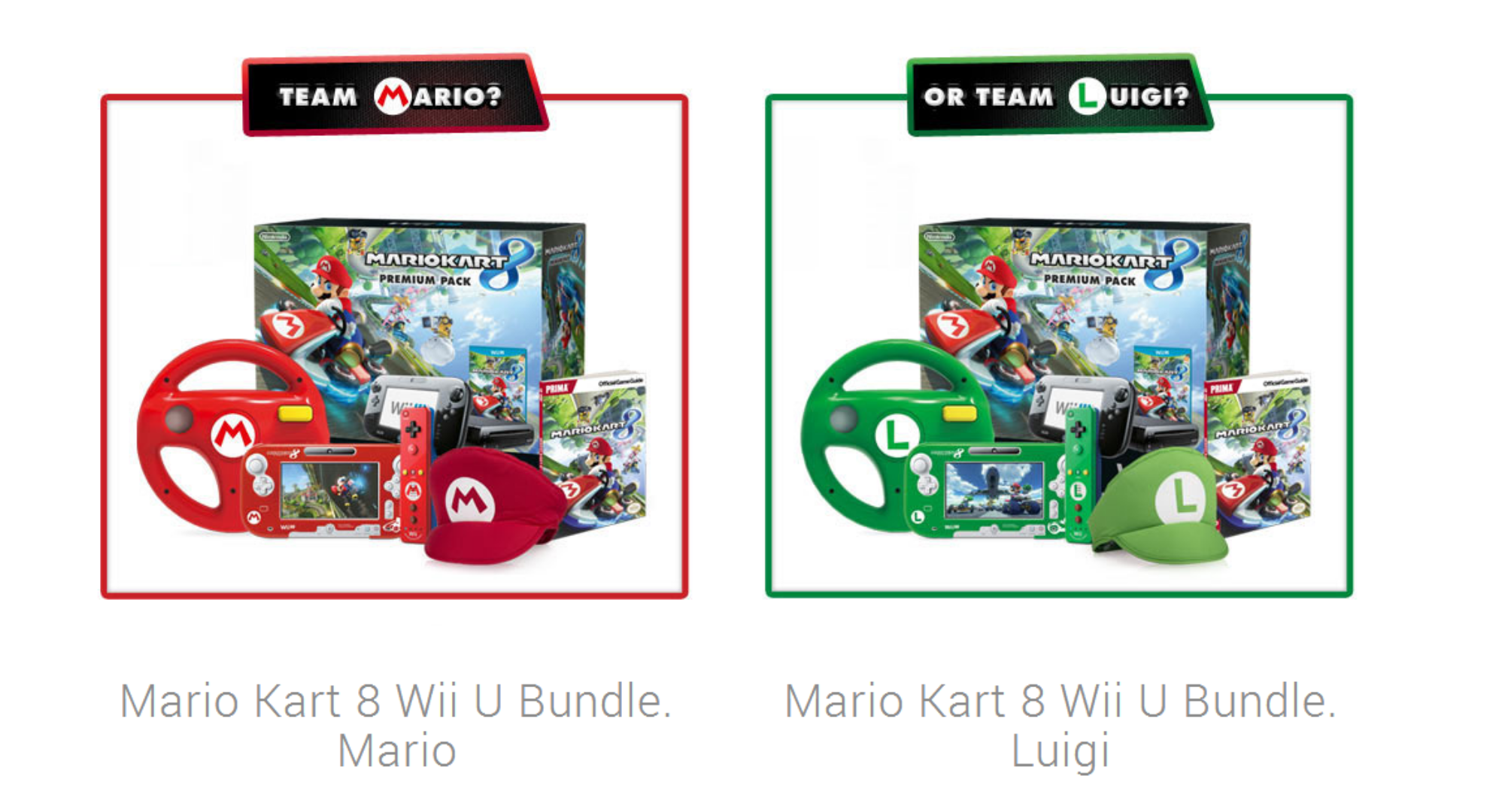 Mario Kart 8 Wii U Premium Bundles Coming to Europe