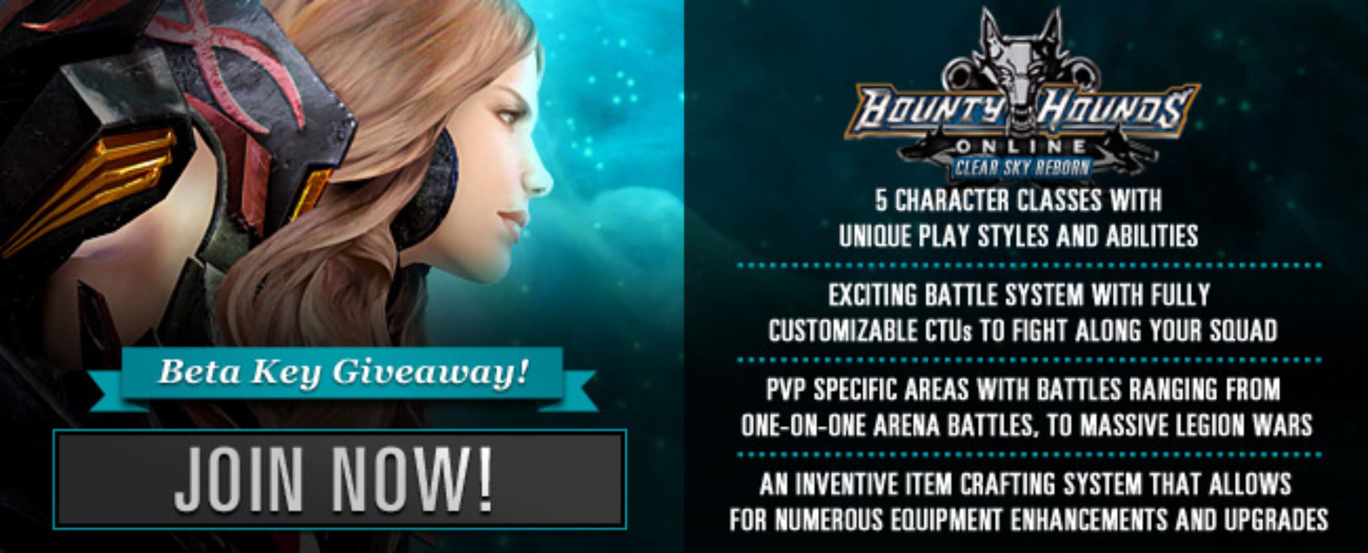 Bounty Hounds Online Closed Beta Giveaway