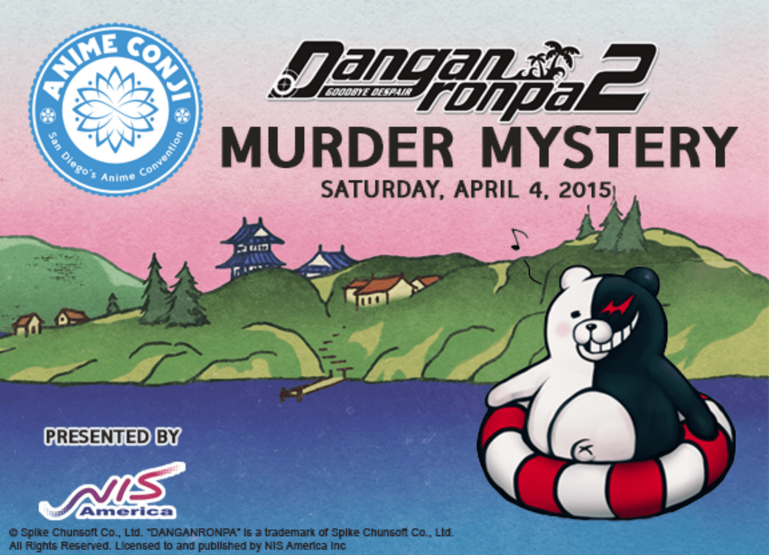DanganRonpa Murder Mystery Event at Anime Conji 2015