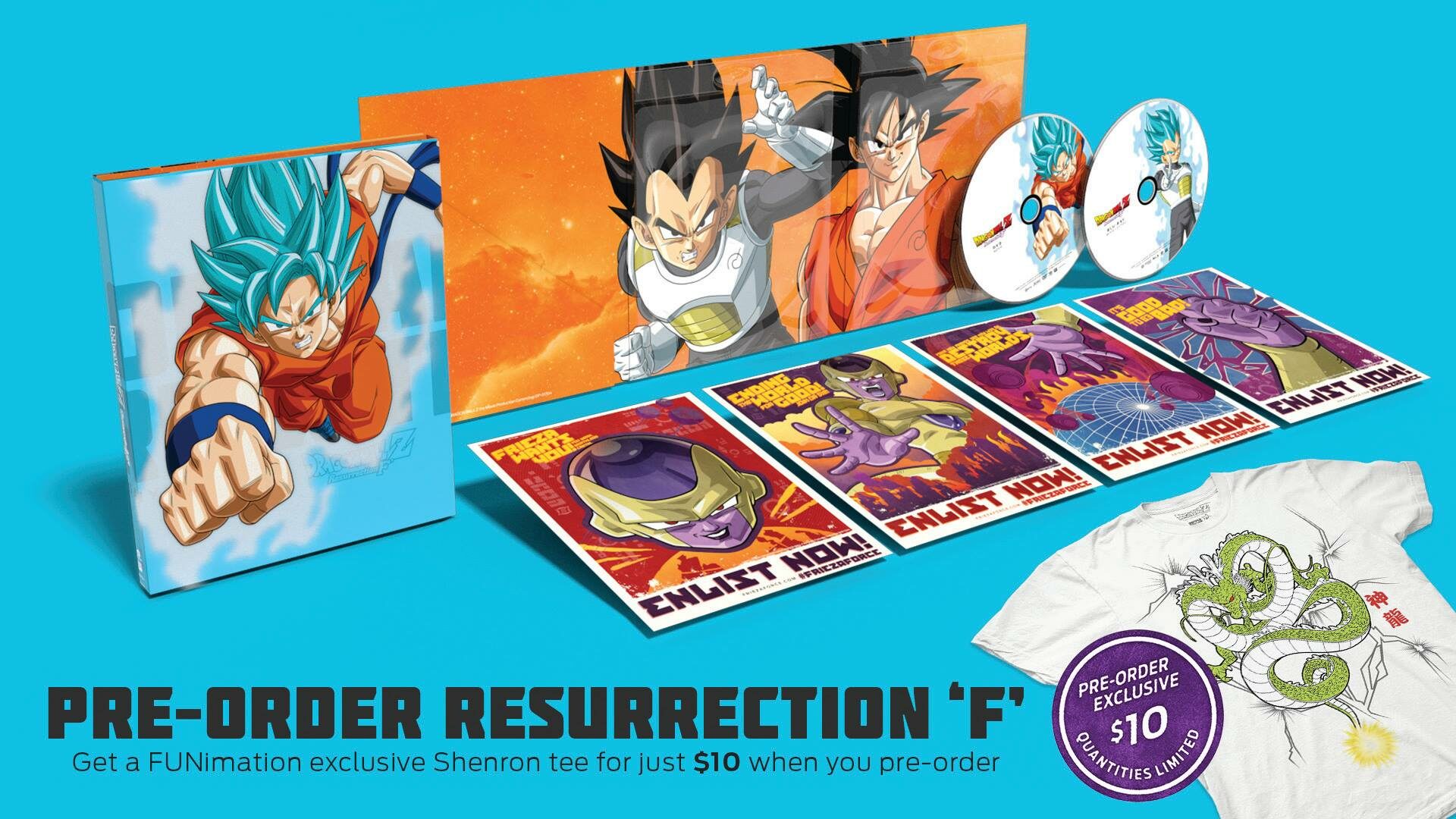 FUNimation Entertainment Announces Dragon Ball Z: Resurrection ‘F’ comes to Home Video Oct. 20th