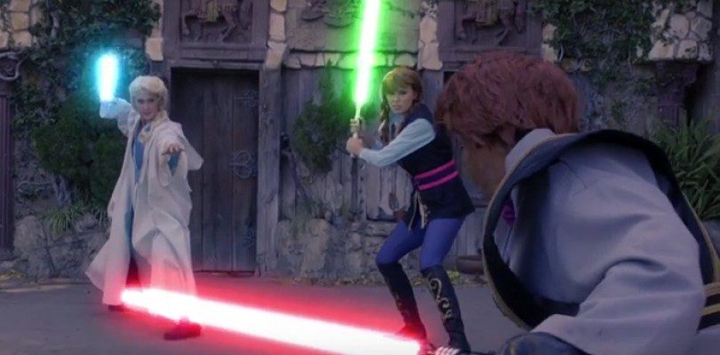 Frozen’s Elsa and Anna Join the Light Side!