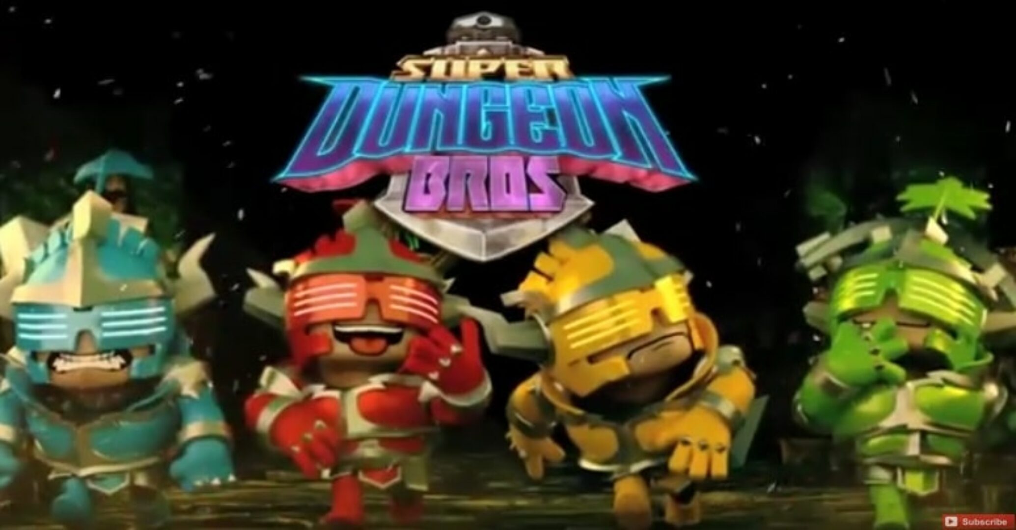 Time to Meet the Heroes of Super Dungeon Bros!