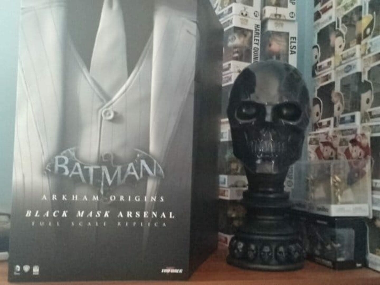 We’re giving away a Batman Arkham Origins: Black Mask Arsenal Replica from Project Triforce