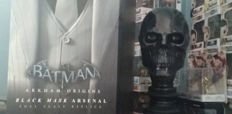 We’re giving away a Batman Arkham Origins: Black Mask Arsenal Replica from Project Triforce