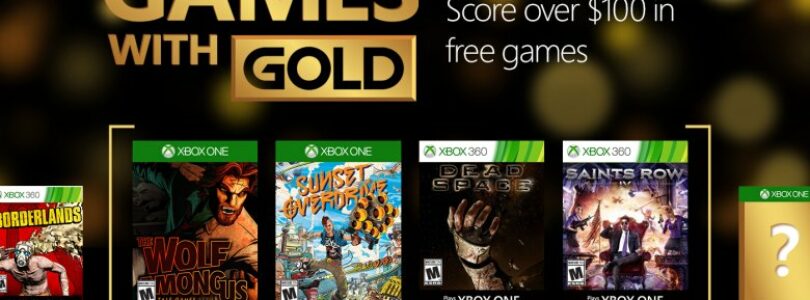 Xbox Games with Gold for April 2016 Revealed