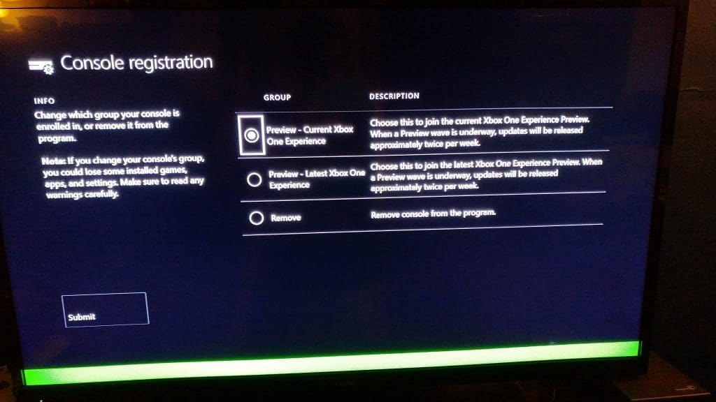 Xbox Update