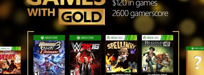 Xbox Games With Gold August 2016 Titles Announced