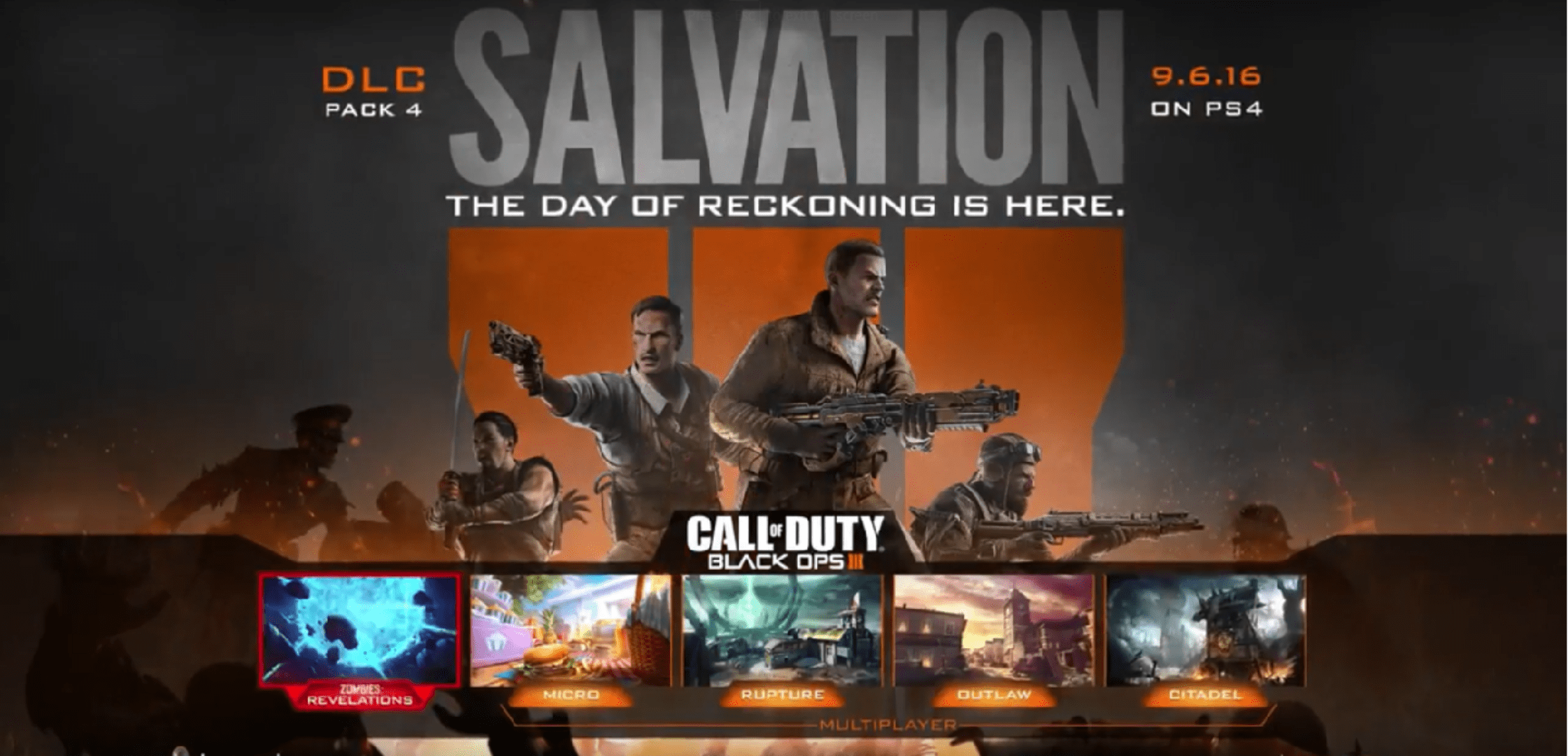 Call of Duty Black Ops 3 Salvation DLC Announced