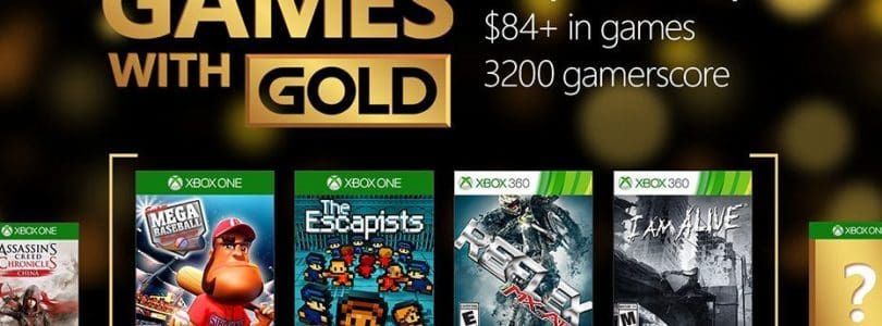 October Games With Gold Announced