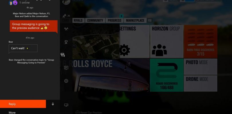 Group Messaging Available for Xbox Preview Members Today