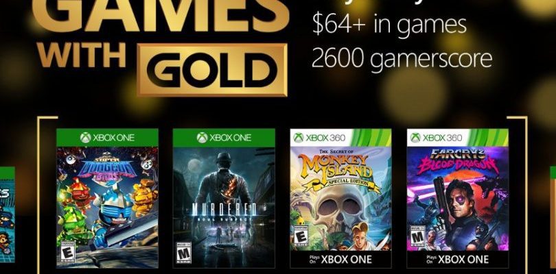 November’s Games with Gold Announced