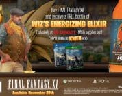 Obtain WIZ Energizing Elixir Free at Target with Purcahse of Final Fantasy XV