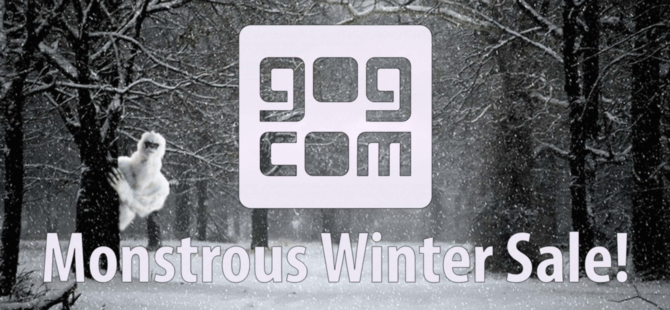 Gog Monstrous Winter Sale! Free Game Included