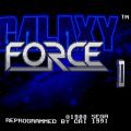 Galaxy Force II Title Screen