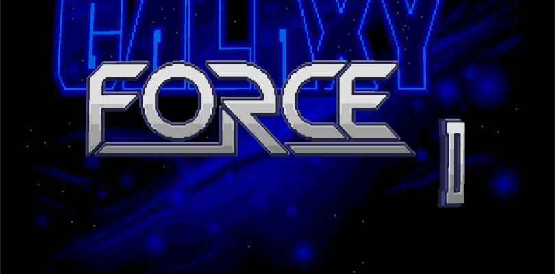 Galaxy Force II Title Screen