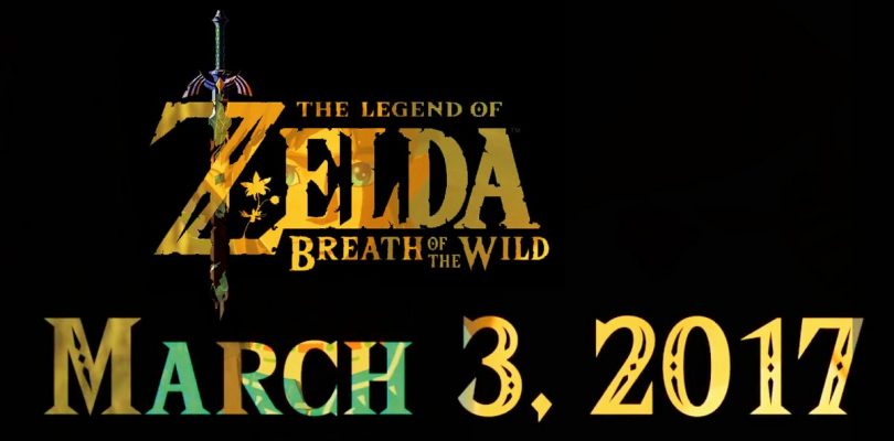 Zelda Breath of the Wild Release Date