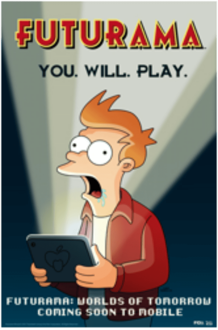 Futurama mobile game featured