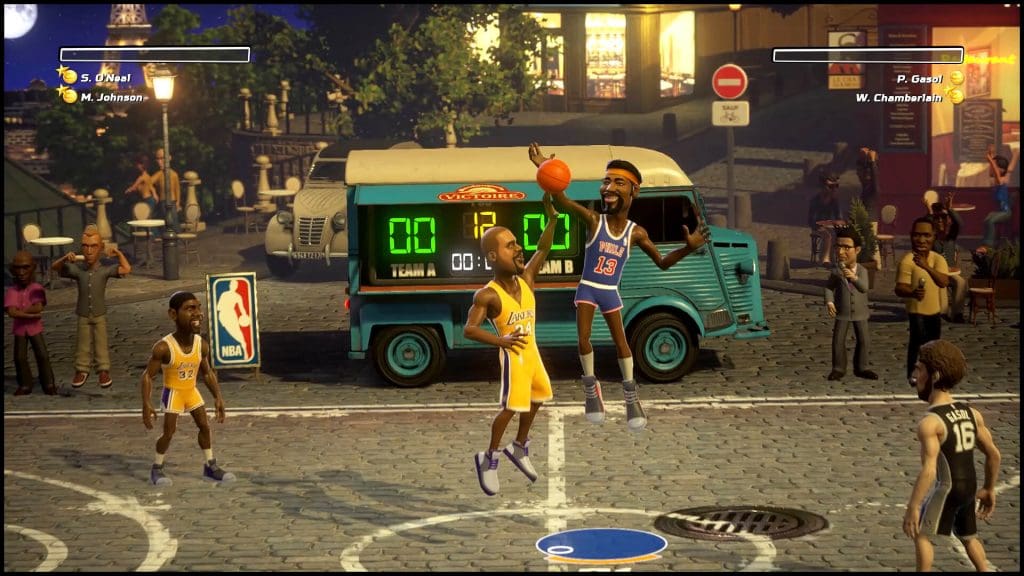NBA Playgrounds scene 1