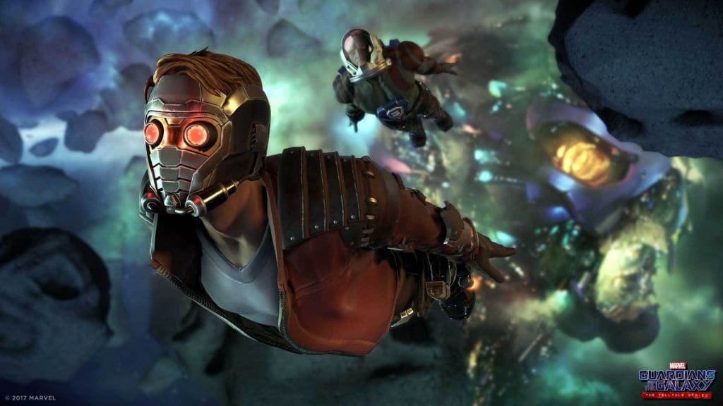 Guardians of the Galaxy Telltale Series Ep 1 scene 2