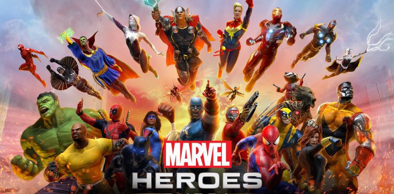 Marvel Heroes Omega Key Art