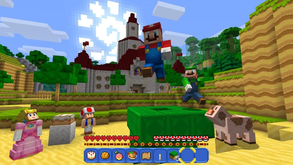 Minecraft Nintendo Switch Mario PACK