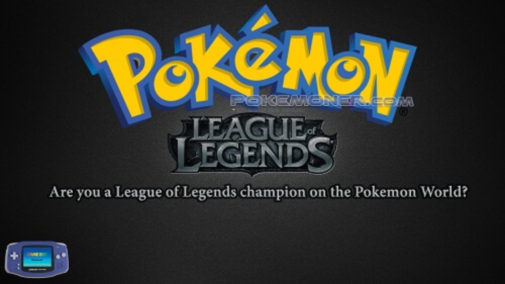 Fan Creates Pokemon League of Legends Game