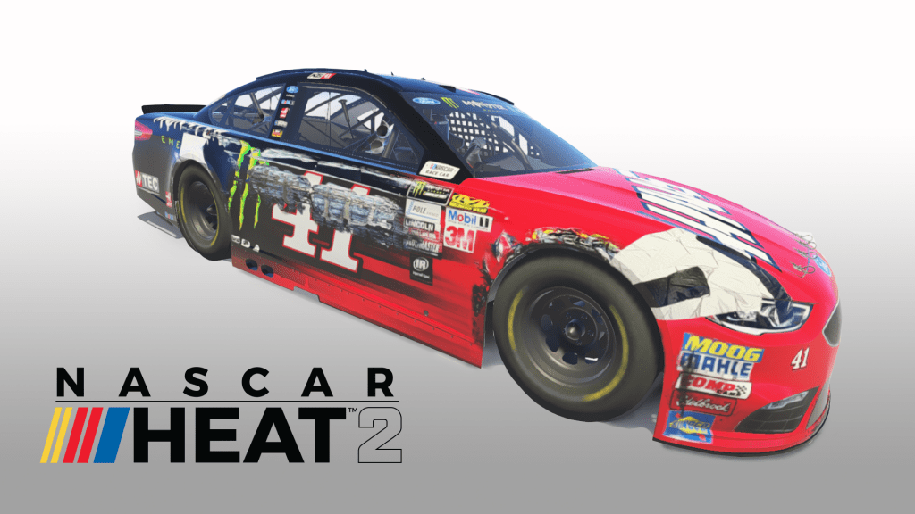 NASCAR Heat 2, Kurt Busch preorder exclusive Daytona 500 paint scheme