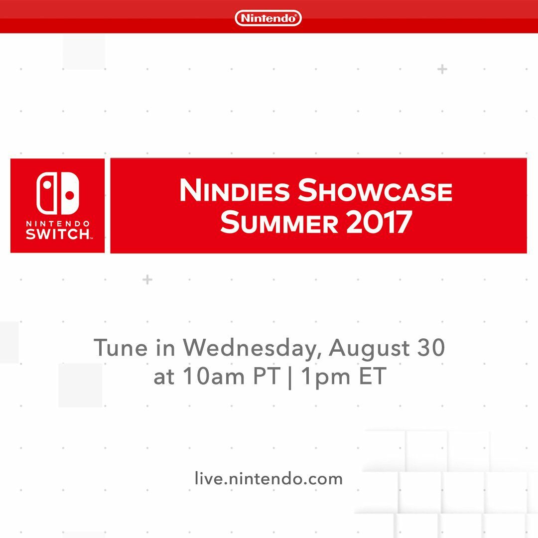 Nintendo Switch Nindies Showcase Announced For This Wednesday