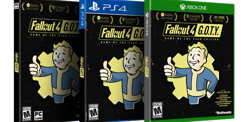 Fallout 4 Game of The Year Edition Announced