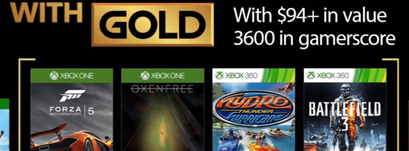 September 2017’s Games with Gold Offers