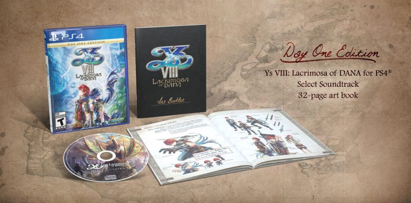 NIS America Unveils New Trailer for Ys VIII and Details on the Day One Edition