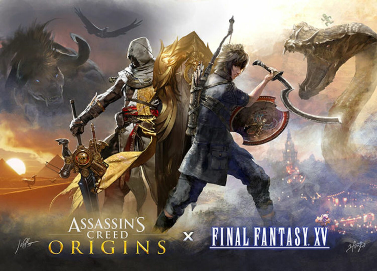 Crossover Between Assassin’s Creed And Final Fantasy XV Announced