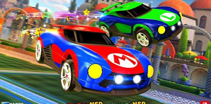 Mario, Luigi, And Samus Battle-Cars Headed To Rocket League On Nintendo Switch