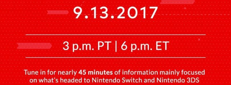 Switch and 3DS Nintendo Direct Arriving This Wednesday