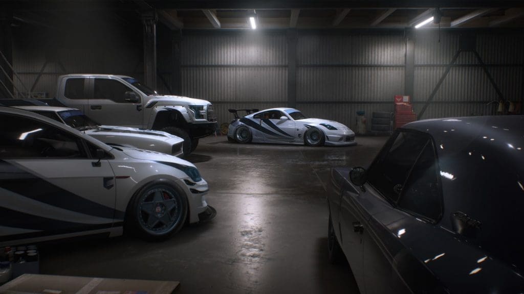 Need for speed garage