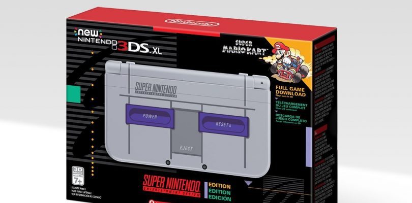 New Nintendo 3DS XL SNES Edition Headed To The U.S.