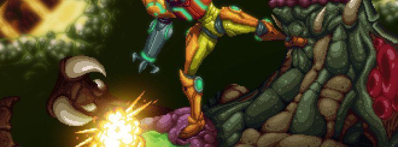 Metroid 2 podcast featured art by Sabre