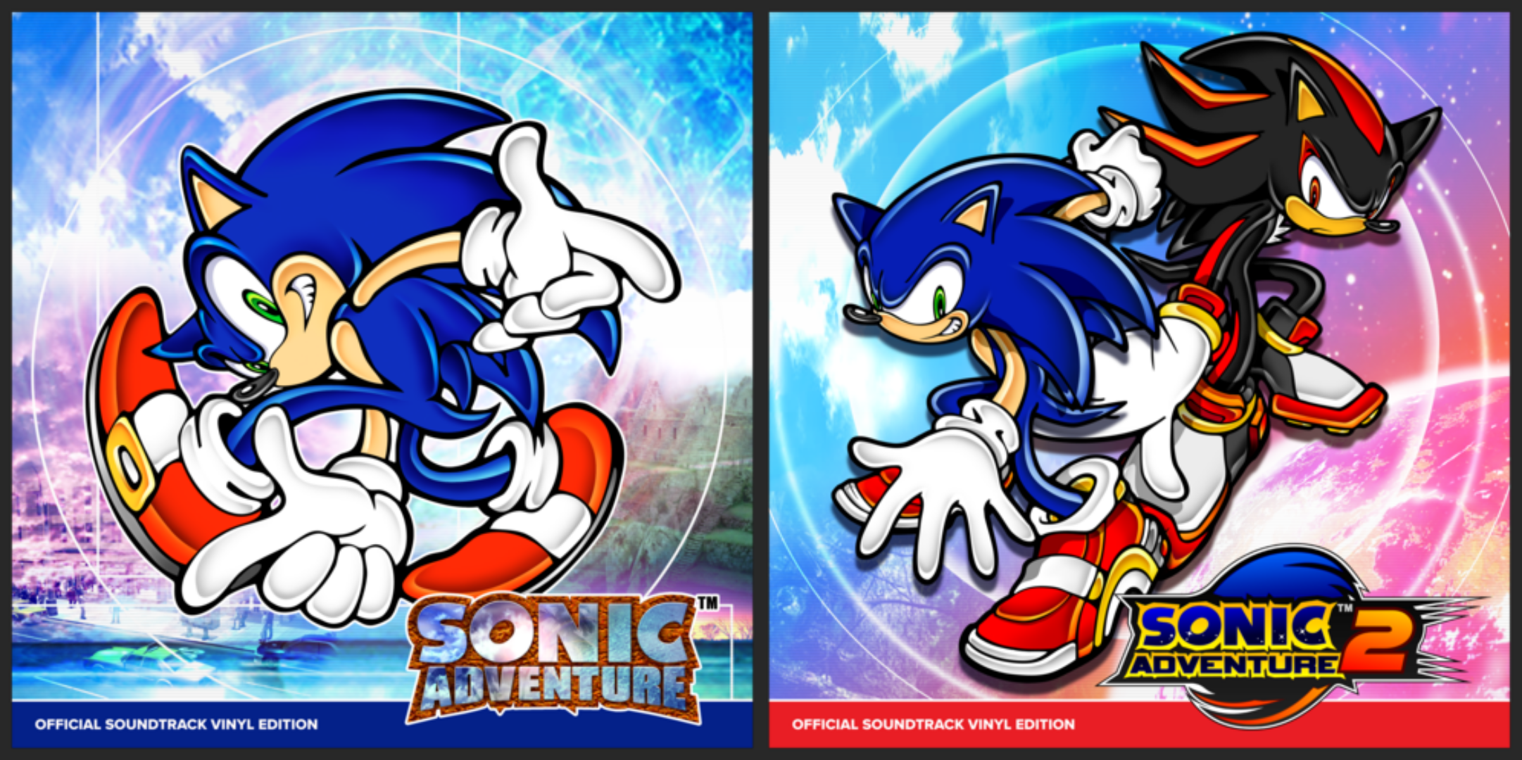 Sonic Adventure 1 & 2 Getting Vinyl Collections