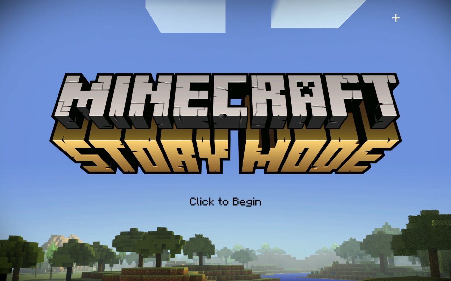 Minecraft Story Mode S1 Splash Screen