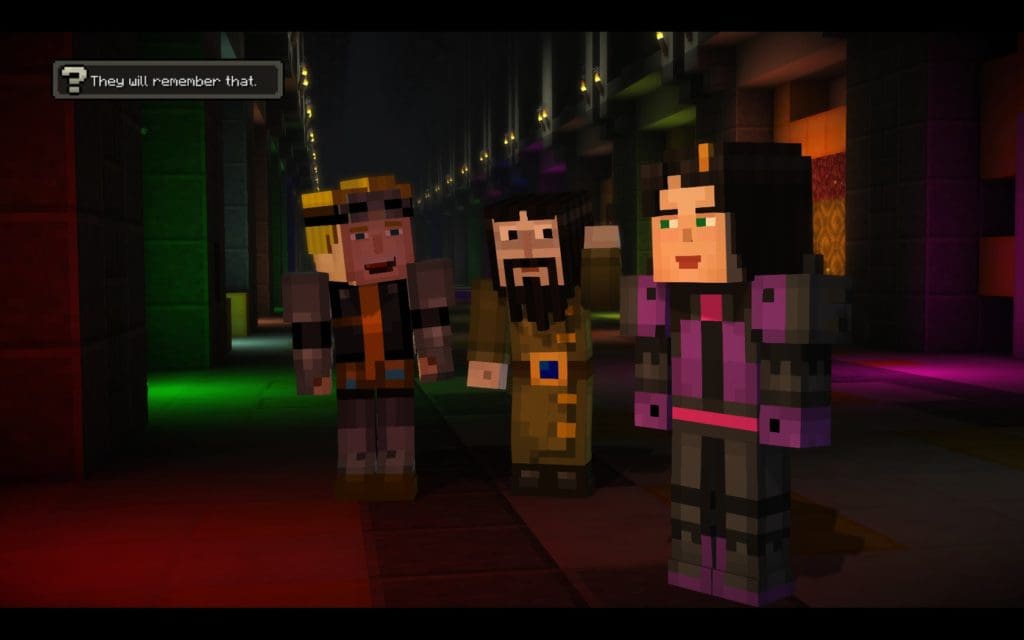 Minecraft Story Mode S1 Choices