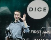 DICE 21 Awards Nate Bihldorff accepts GOTY Award for Zelda.