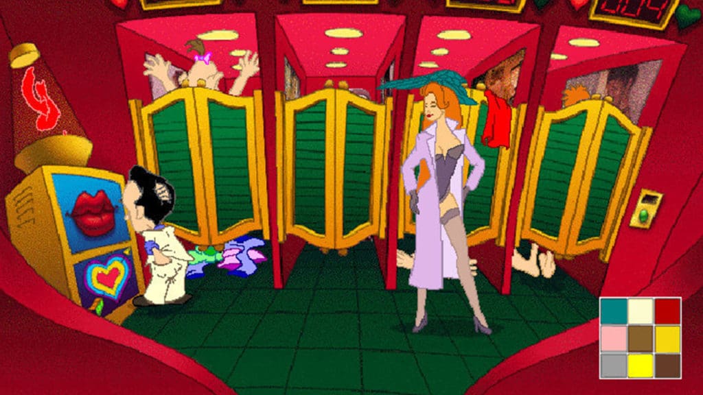 Leisure Suit Larry 7 Love For Sail Changing Room