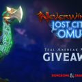 Suratuk’s Teal-Dusted Axebeak Neverwinter Mount Giveaway