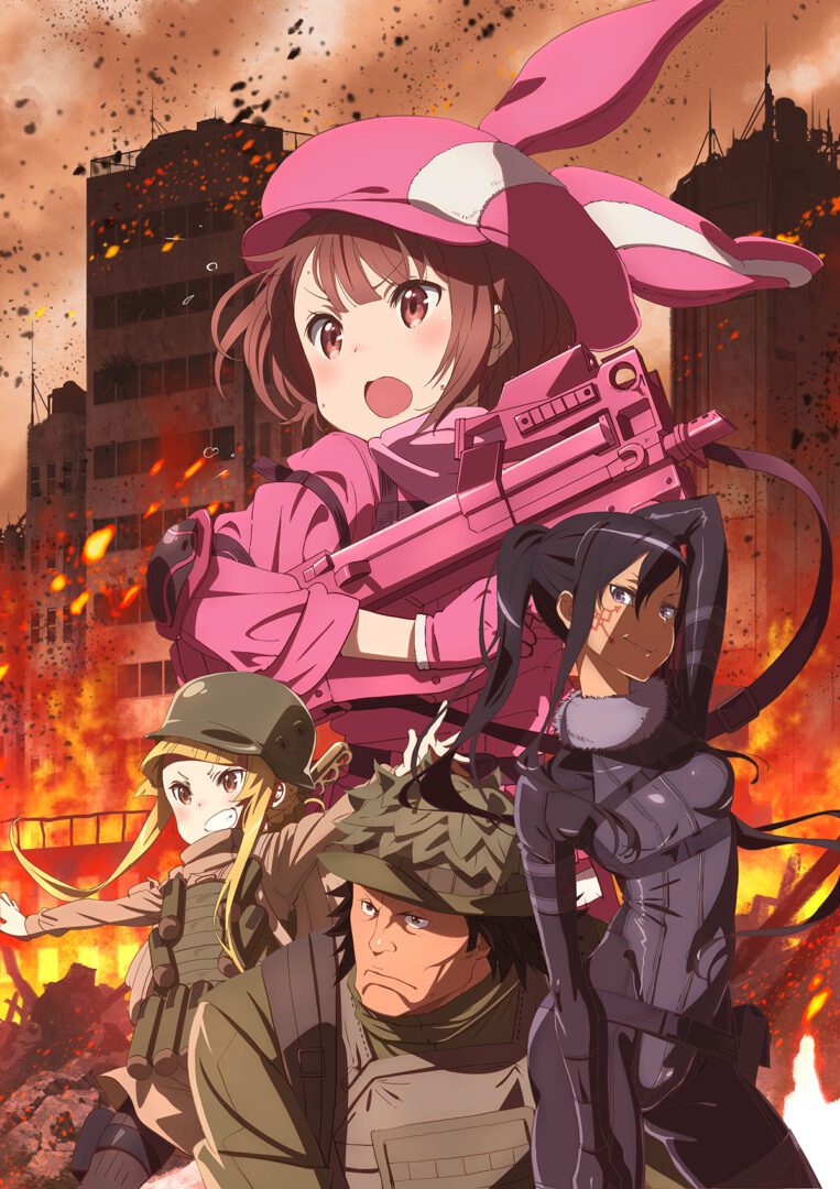 Sword Art Online Alternative: Gun Gale Online Key Art