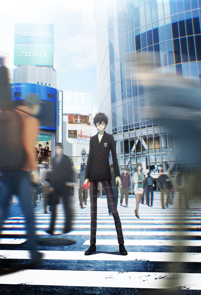 Persona5 the animation Ren Key Art