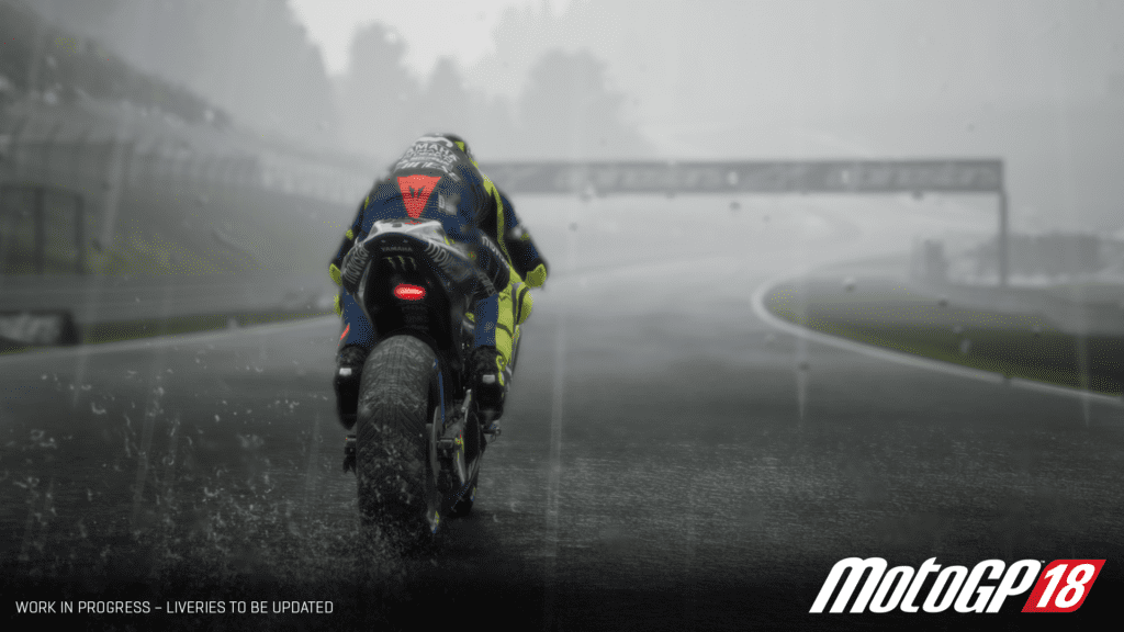 MotoGP 18 Rain