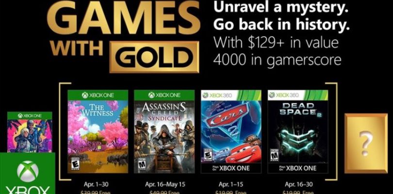 April 2018 Games with Gold