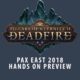 ‘Pillars of Eternity II’ Deadfire PAX Hands On