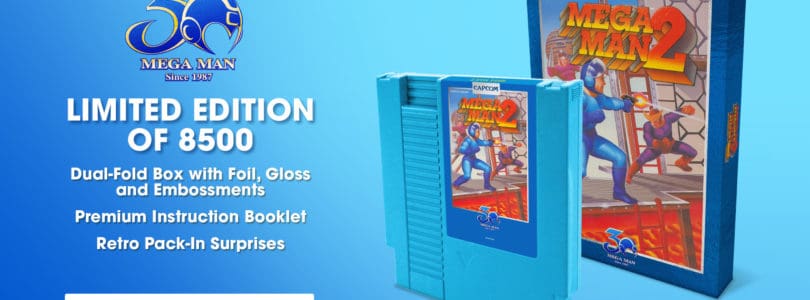 Mega Man 2 and Mega Man X Limited Edition 30th Anniversary Classic Cartridges Announced