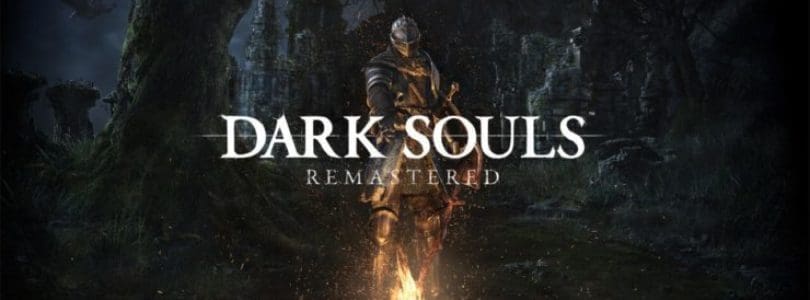 "Dark Souls: Remastered," Bandai Namco, PS4, XBox One, PC, Nintendo Switch - Banner Title Art